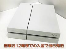 【1円】PS4 本体 PlayStation4 グレイシャー・ホワイト 500GB (CUH1100AB02) 初期化・動作確認済み 1A0423-008yy/G4_画像2