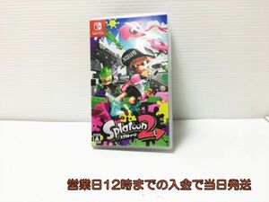 Switch Splatoon 2 (スプラトゥーン2)　ニンテンドースイッチ　ゲームソフト　状態良好 1A0015-819ck/G1