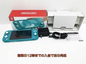 【1円】Nintendo Switch Lite ターコイズ 任天堂 ゲーム機本体 初期化動作確認済み 1A0771-834e/F3