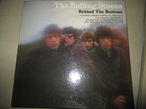 rolling stones / behind the buttons (UFO限定BOX gered mankowitz直筆サイン入り送料込み!!)