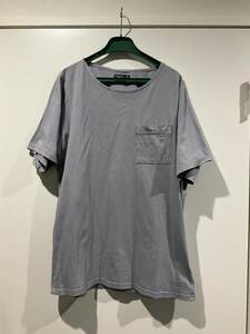 中古 （２か月ほど使用） サイズ２ 直営店にて購入 アニエスベー★agnes b.　グレー Tシャツ 　★サイズ2 　身ごろ約110cm 着丈約70cm　 