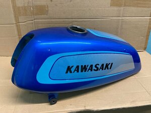 【当時物中古】現状品 カワサキ 500SS/KH500 純正ガソリンタンク 程度良好/bk-00500