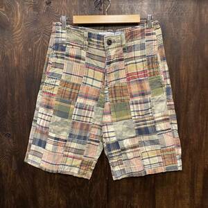 American Eagle patchwork shorts short pants check pattern American Eagle 