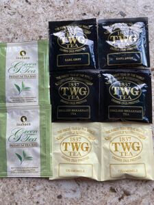 TWG 紅茶　ティーバッグ　6袋　いなば園　緑茶　２袋