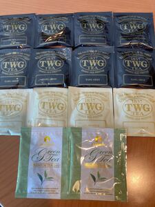 TWG 紅茶　ティーバッグ　12袋　いなば園　緑茶　２袋