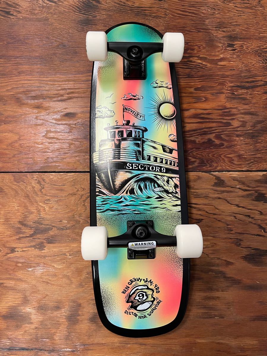 スケートボード SECTOR9 LONGBOARD クルーザー LEDGER MOSAIC 新品未