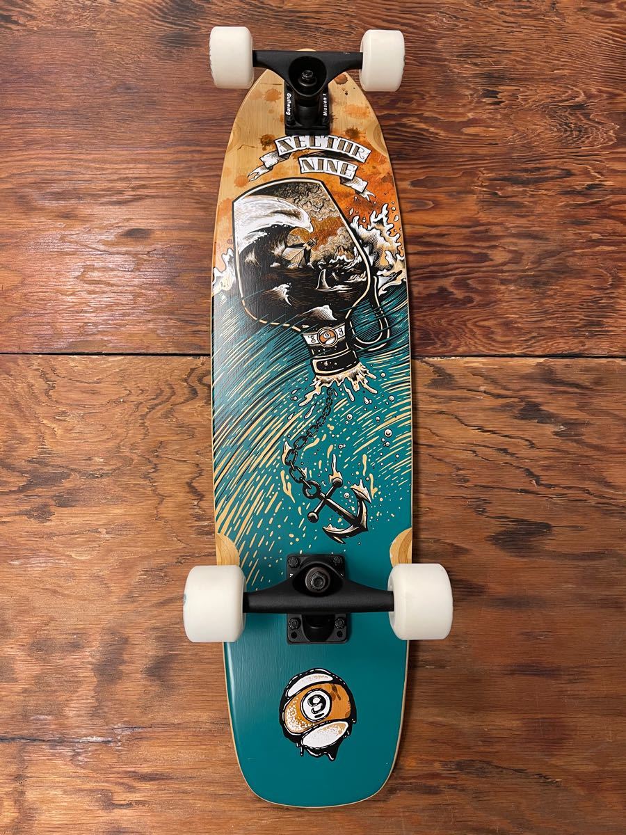 スケートボード SECTOR9 LONGBOARD クルーザーバンブー 新品未使用