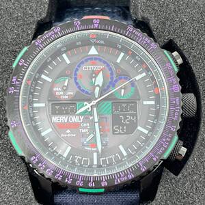 超希少 超美品 限定500本 シチズン WNW-SN-EV/L プロマスター エヴァンゲリオン ネルフエディション wena3 エコ ドライブ 電波時計