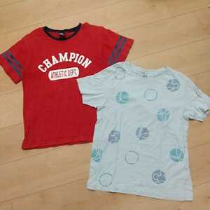 人気ブランド☆Champion チャンピオン ☆ 半袖 Tシャツ ２枚セット 150