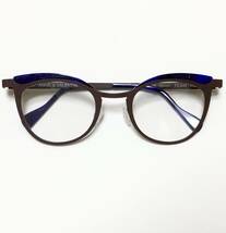 ANNE ET VALENTIN 小振り 日本製 紫 新品・純正ケース付 Frame France メガネ フランスブランド アンバレンタイン_画像9