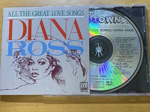 SOUL 84年ビクター国内初期3500円盤(VDP-95) ダイアナ・ロス(DIANA ROSS)「ラブ・ソングス(ALL THE GREAT LOVE SONGS)」
