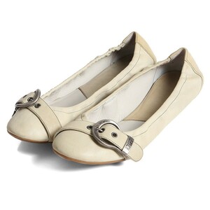 [ Christian Dior ]Christian Dior плоская обувь оттенок белого 37 1/2 299