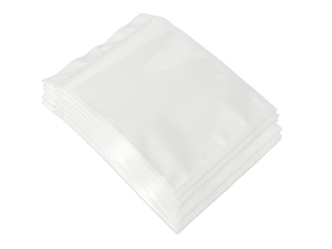 商品パッケージ用 ジッパー付き袋 （前面透明 背面白色） 10.5cm x 15cm 10枚セット