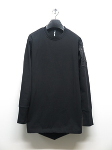 SALE40%OFF/RIPVANWINKLE・リップヴァンウィンクル/ヘビーシングルジャージ×リネンSOLOTEX TACTICAL-T/BLACK・L