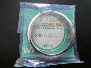 42s3◎ セイコー 52LM ロードマチック スペシャル 3面 カットガラス 風防 未使用 5216-7040 ガラス