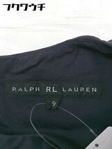 ◇ RALPH LAUREN ラルフローレン ノースリーブ 膝丈 ワンピース サイズM 165/92A パープルネイビー レディース 1108300003222_画像3