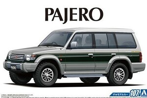 Mitsubishi V43W Pajero Super Exeed '91 Пластическая модель 1/24 Aoshima