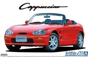 Suzuki EA11R Cappuccino '91 Пластическая модель 1/24 Aoshima