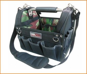 DBLTACT オープンキャリーバッグ ミニ DT-SRB-9C 工具バッグ ショルダーバッグ 携行型工具袋 ツールバッグ 工具箱 道具箱