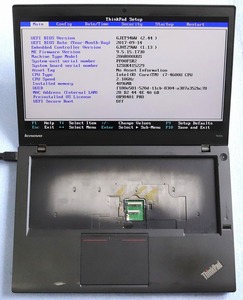 ★Lenovo Thinkpad T440S i7-4600U/4GB HDD無 中古 ジャンク