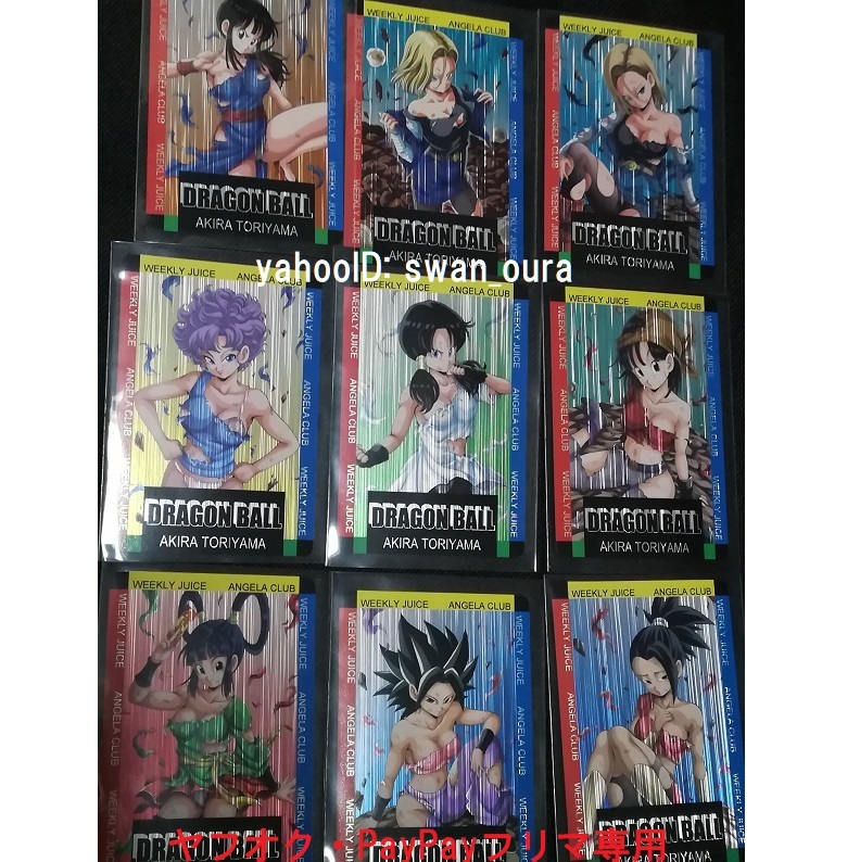 ドラゴンボールZ 直筆 原画 ビーデル 5枚組み - swipecom-visuel.com