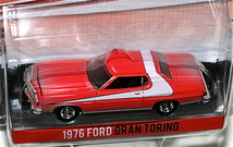 Greenlight 刑事スタスキー&ハッチ 1/64 1976 フォード グラン トリノ 汚し塗装 Starsky & Hutch Ford Gran Torino赤い稲妻 グリーンライト_画像1