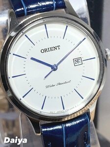 新品 オリエント ORIENT 正規品 腕時計 レディース 女性 クオーツ アナログ腕時計 3気圧防水 レザーベルト カレンダー シンプル プレゼント