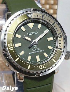 新品 SEIKO セイコー 正規品 腕時計 PROSPEX プロスペックス メンズ レディース ユニセックス ダイバー 防水 ソーラー ラバー グリーン