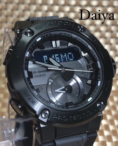 新品 CASIO カシオ 正規品 G-SHOCK ジーショック Gショック 腕時計 ブラック ソーラー 限定 Formless太極 多機能腕時計 GST-B200TJ-1A