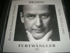 フルトヴェングラー ブラームス ピアノ協奏曲 2番 ハイドン 変奏曲 エッシュバッヒャー ベルリン 1943 ターラ Brahms Furtwangler TAHRA