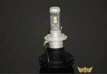 MADMAX バイク用品 X3 LED H7 ヘッドライト フォグランプ 防水 12V/24V 6500K 1個入りバルブ CBR GL1800 NT750 VTR GT400【送料800円】_画像1