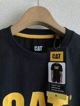 【CATERPILAR】Tシャツ 国内M相当 CATロゴ 建機 重機 世界キャタピラー 未使用品 _画像3