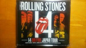 数量限定 完売 プレス 6CD ローリング ストーンズ THE ROLLING STONES 14 ON FIRE Live JAPAN TOUR ジャパンツアー Tokyo 東京ドーム