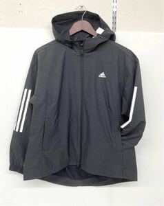  new goods # Adidas adidas lady's Cross jacket pa Cub ruXOT black HC2455 running sport with a hood . large size 