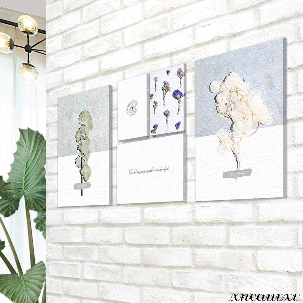 स्टाइलिश 5-टुकड़ा कला पैनल, भूरे रंग का फूल, आंतरिक भाग, दीवार पर लटकने वाले, कमरे की सजावट, प्रकृति, नॉर्डिक, फूल, कैनवास, चित्रकारी, स्टाइलिश कला, कलाकृति, चित्रकारी, एक्रिलिक, पाछ