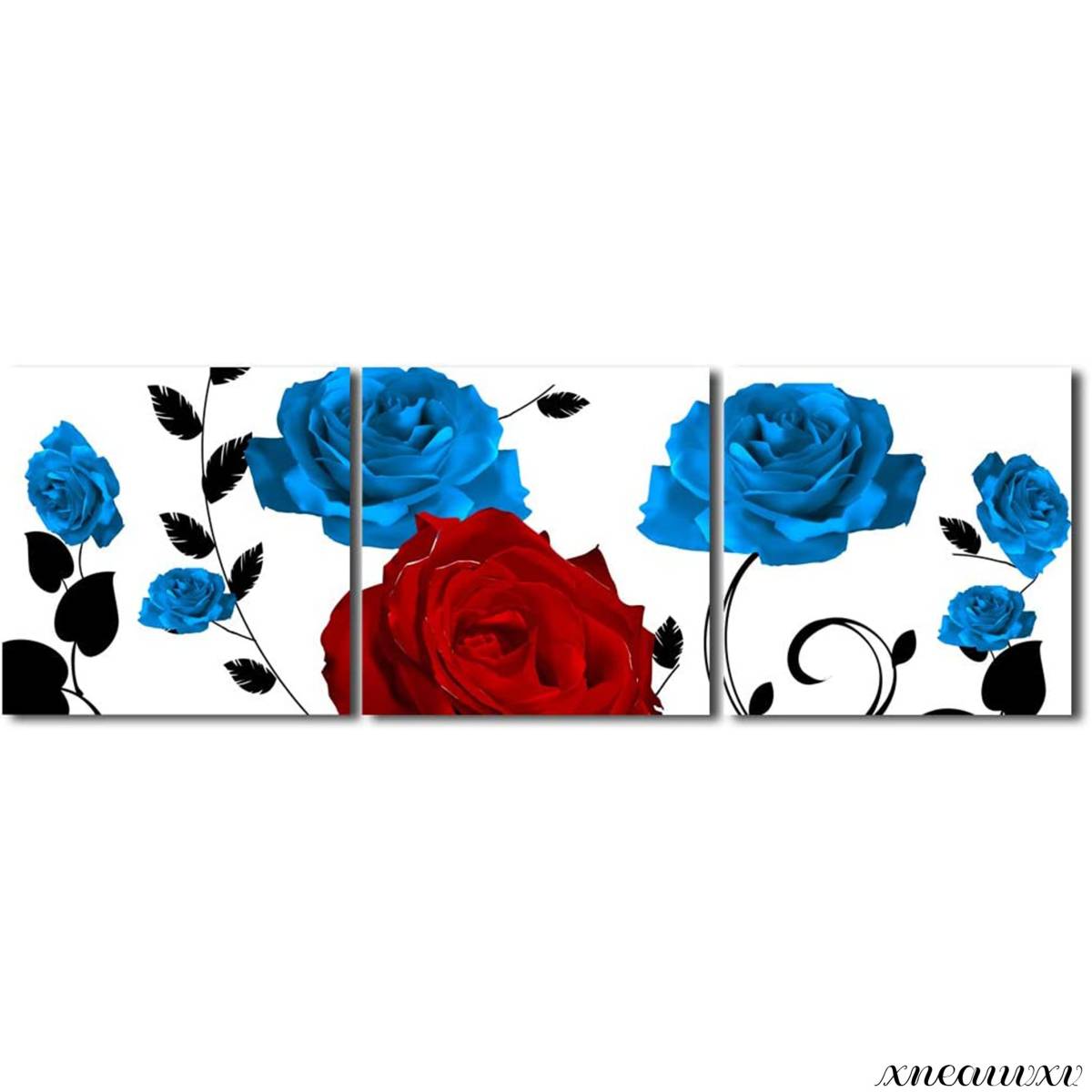 रंगीन 3-टुकड़ा कला पैनल, गुलाब के फूल, आंतरिक भाग, दीवार पर लटकने वाले, कमरे की सजावट, प्रकृति, पुष्प, कैनवास, लकड़ी का फ्रेम, चित्रकारी, स्टाइलिश, दीवार कला, कला, बदलाव, कलाकृति, चित्रकारी, ग्राफ़िक
