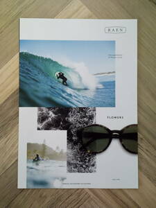 *RAEN rain sunglasses advertisement / easy! inserting only frame set surfing poster manner design A4 size postage 230 jpy ~