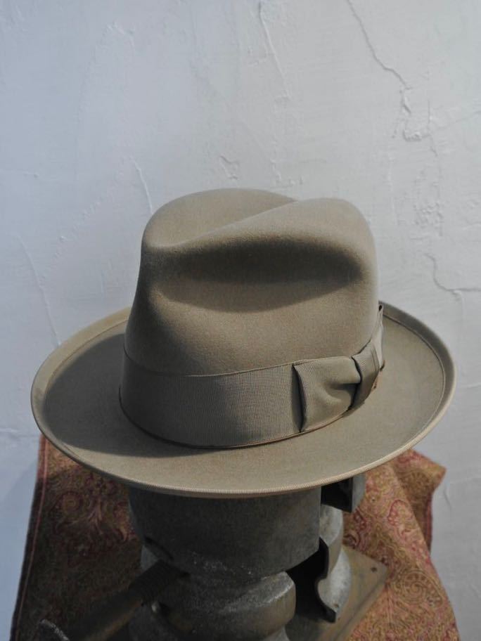PayPayフリマ｜激レア VINTAGE STETSON whippet 50s 1/8 57cm 