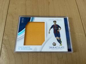 ラキティッチ　2017 PANINI IMMACULATE バルセロナ　JUMBO ジャージ　３５シリ