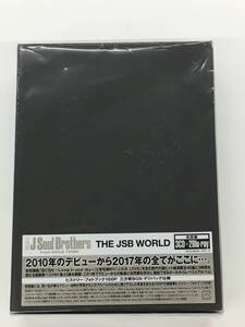 【2004】未開封 3CD+2Blu-ray 三代目J Soul Brothers from EXILE TRIBE THE JSB WORLD 初回盤【780204000015】