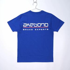 [ free shipping ]. brake industry / short sleeves T-shirt / blue /L size 