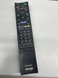 【RL-5-42】SONY ソニー RM-JD018 ジャンク品 テレビリモコン