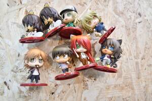 Nitro＋CHiRAL　ニトロプラス　キラル　 ワンコイングランデフィギュアコレクション　キラル学園　フィギュア　まとめて