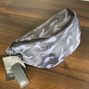  Quick Silver waist bag camouflage pattern camouflage gray powerful water-repellent 