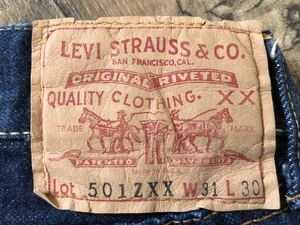 極上1960'S～LEVI'S 501ZXX JEANS