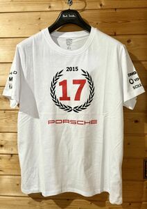 ポルシェドライバーズセレクション 2015 ルマン優勝記念 Tシャツ PORSCHE LeMans 919 hybrid WEC Mサイズ