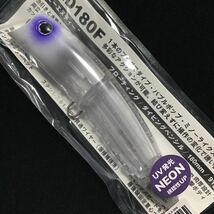 GOOD BAIT BnD180F ネオンシラス 006 UV発光 NEON【新品未開封】グッドベイト ビーエヌディ180F ロックショア、オフショア ヒラマサ マグロ_画像2