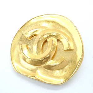 【DJ】CHANEL/シャネル ブローチ ゴールドカラー ココマーク ヴィンテージ ピンバッチ 送料無料 K106487963