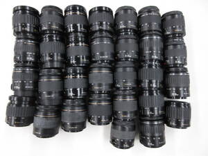 (2692)ジャンク EFレンズ Canon 28-80mm 3.5-5.6Ⅳ 35-80mm 4-5.6Ⅲ 38-76mm 4.5-5.6 等 まとめてセット 30本 動作未確認 同梱不可