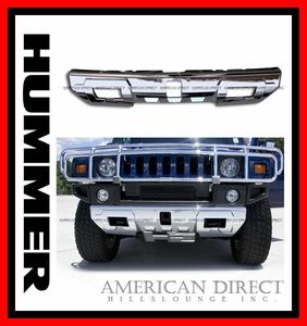 【クローム】03-07y ハマーH2 エプロン アンダー フロント バンパー カバー エプロンカバー カバー スキッド プレート ABS グリル 4WD H2